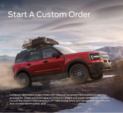 Start a custom order | Legacy Ford of McDonough in McDonough GA
